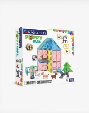 Magna-Tiles Μαγνητικό Παιχνίδι 27 κομματιών Puppy Park