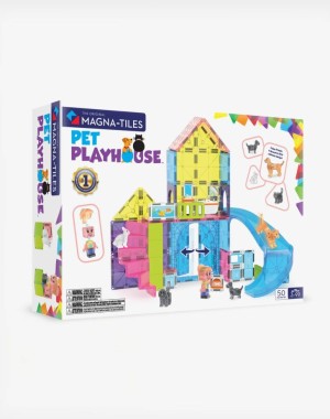 Magna-Tiles Μαγνητικό Παιχνίδι 50 κομματιών Pet Playhouse