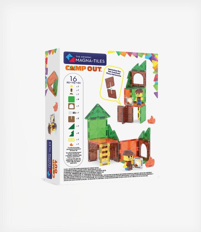 Magna-Tiles Camp Out 16 Τεμάχια – Μαγνητικά Πλακίδια STEM (3+ ετών) - Image 2