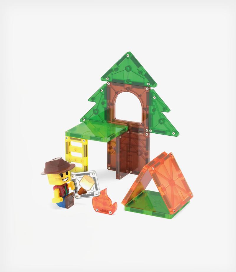 Magna-Tiles Camp Out 16 Τεμάχια – Μαγνητικά Πλακίδια STEM (3+ ετών) - Image 3