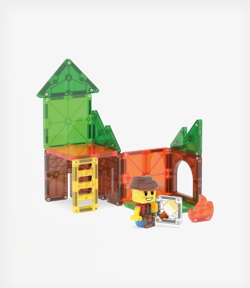 Magna-Tiles Camp Out 16 Τεμάχια – Μαγνητικά Πλακίδια STEM (3+ ετών) - Image 4