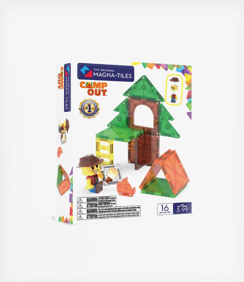 Magna-Tiles Camp Out 16 Τεμάχια – Μαγνητικά Πλακίδια STEM (3+ ετών)