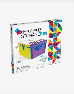 Magna-Tiles Καλάθι Αποθήκευσης & Επιφάνεια Παιχνιδιού (Storage Bin & PlayMat)