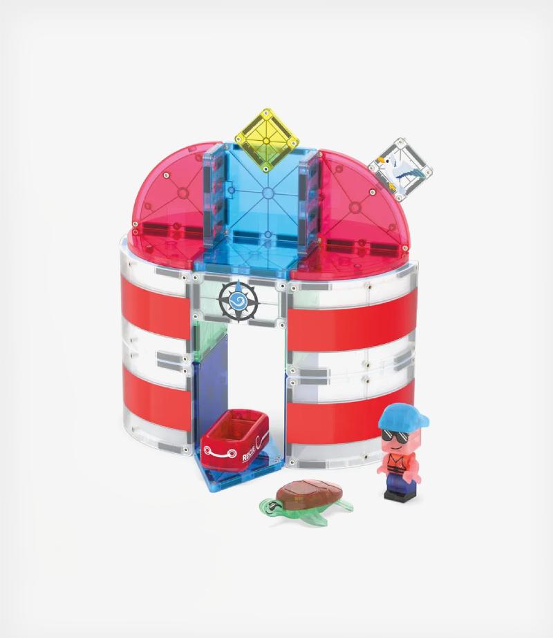 Magna-Tiles Lighthouse Rescue 26 Τεμάχια – Μαγνητικά Πλακίδια STEM (3+ ετών) - Image 3