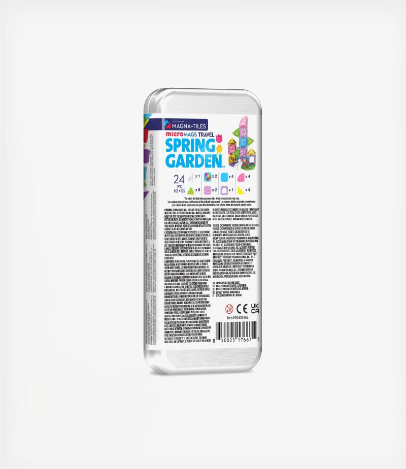 Magna-Tiles Μαγνητικά Πλακίδια MicroMAGS Spring Garden Travel Set 24 Κομμάτια (3+ ετών) - Image 2