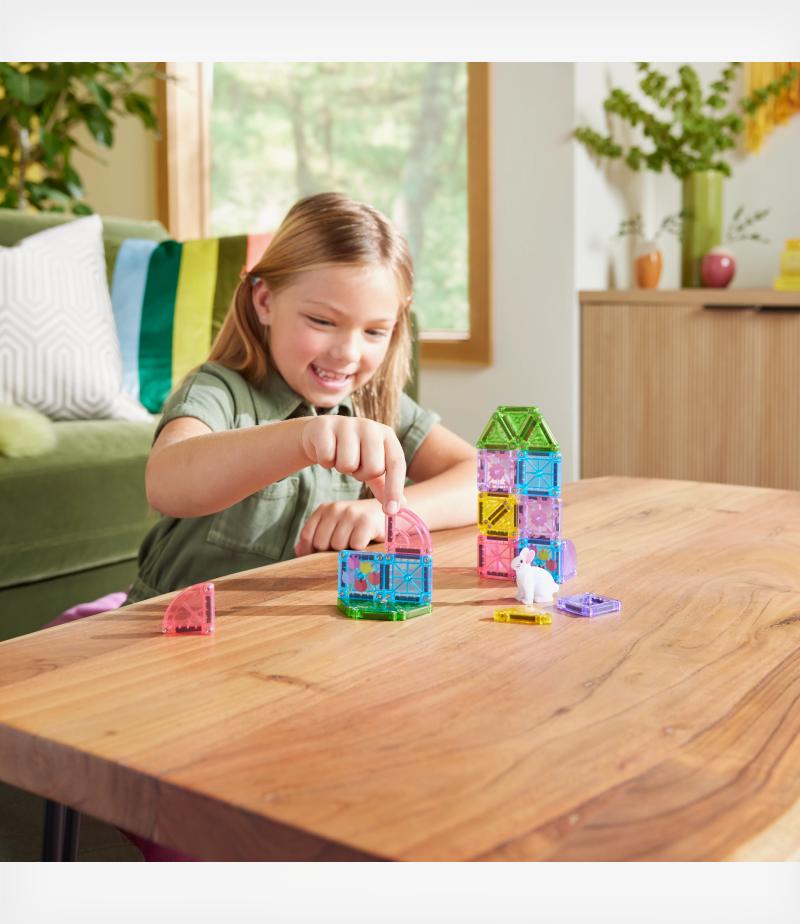 Magna-Tiles Μαγνητικά Πλακίδια MicroMAGS Spring Garden Travel Set 24 Κομμάτια (3+ ετών) - Image 4