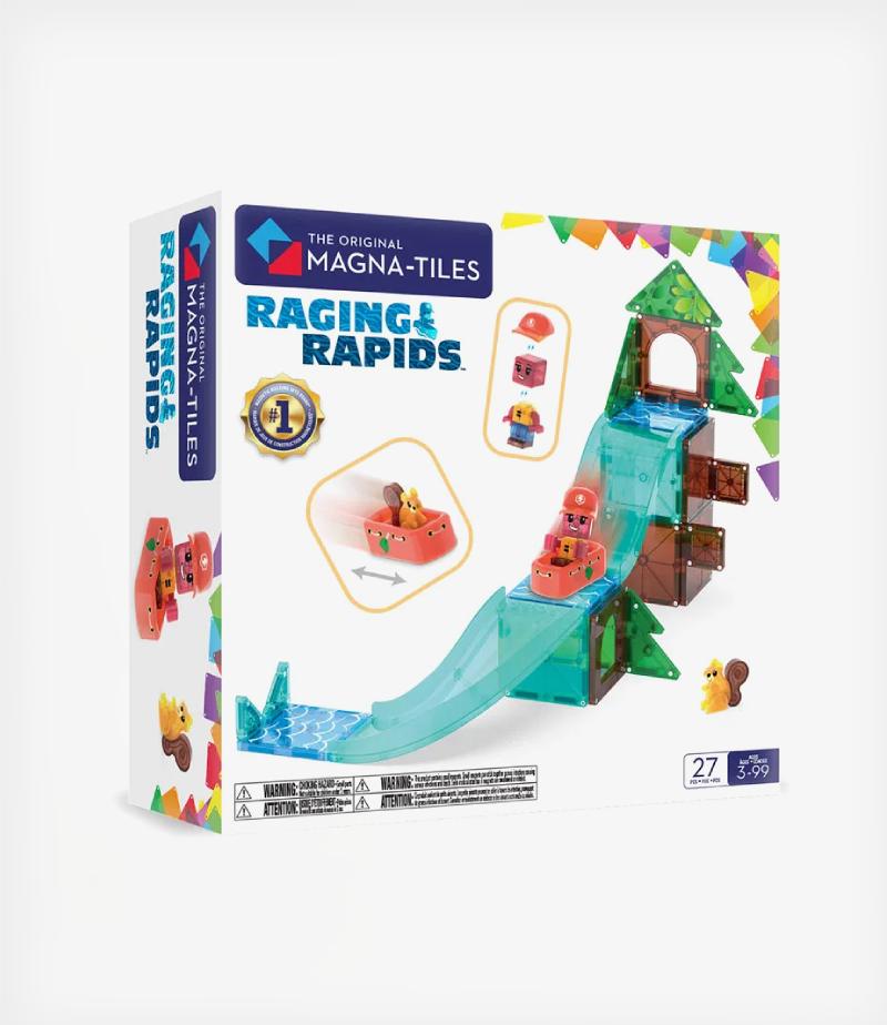 Magna-Tiles Raging Rapids 27 Τεμάχια – Μαγνητικά Πλακίδια STEM (3+ ετών)