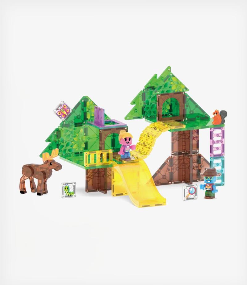 Magna-Tiles Tree Top Adventure 42 Τεμάχια – Μαγνητικά Πλακίδια STEM (3+ ετών) - Image 3