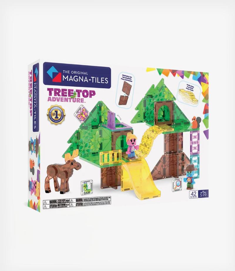 Magna-Tiles Tree Top Adventure 42 Τεμάχια – Μαγνητικά Πλακίδια STEM (3+ ετών)