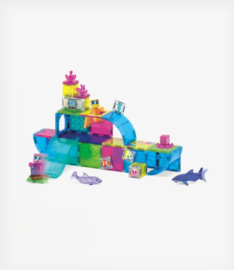 Magna-Tiles Undersea Adventure 58 Τεμάχια – Μαγνητικά Πλακίδια STEM με Βυθό (3+ ετών) - Image 3