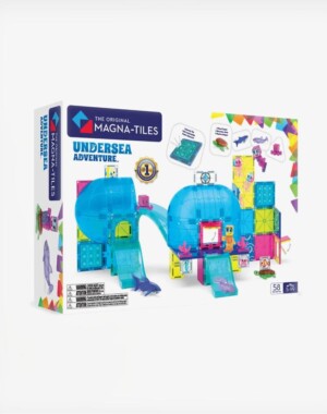 Magna-Tiles Undersea Adventure 58 Τεμάχια – Μαγνητικά Πλακίδια STEM με Βυθό (3+ ετών)