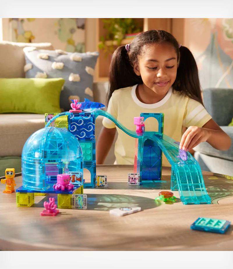 Magna-Tiles Undersea Adventure 58 Τεμάχια – Μαγνητικά Πλακίδια STEM με Βυθό (3+ ετών) - Image 4