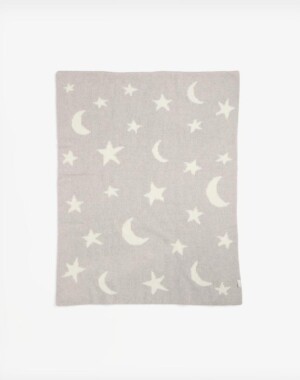 Mamas & Papas Βρεφική Κουβέρτα Chenille 70x90 Neutral Moon/Star