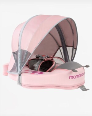 MamboBaby Βρεφικό Σωσίβιο 3-24 Μηνών με Σκίαστρο Butterfly