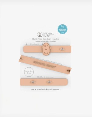 Matchstick Monkey Κλιπ Πολλαπλών Χρήσεων Dusty Pink