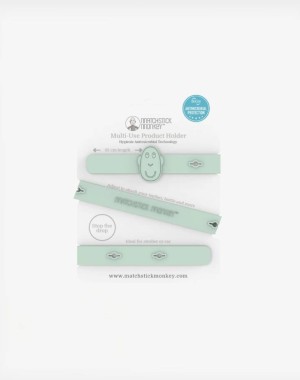Matchstick Monkey Κλιπ Πολλαπλών Χρήσεων Mint Green
