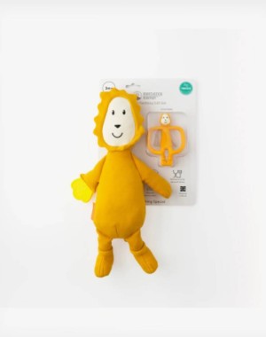 Matchstick Monkey Σετ Δώρου Μασητικό και Λούτρινο Lion