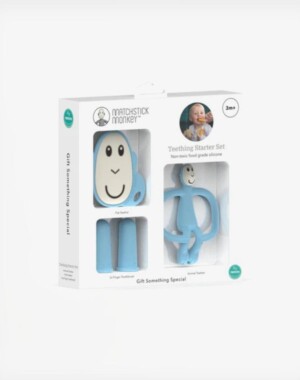 Matchstick Monkey Σετ Μασητικών Starter Kit Light Blue