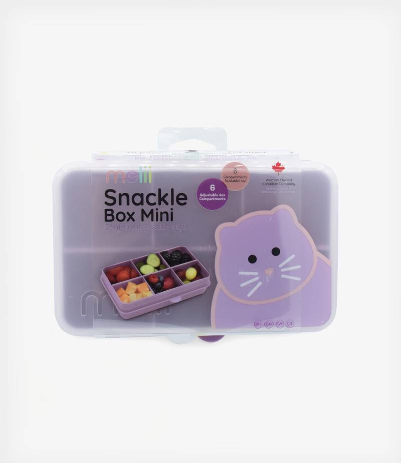 Melii Δοχείο Για Σνακ Με Χωρίσματα Mini Cat