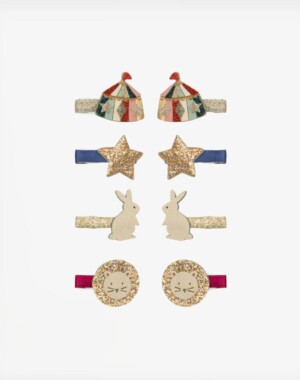 Mimi &Lula Σετ 4 τμχ. Κλιπ Μαλλιών Circus