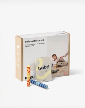 Modu Σετ Δραστηριοτήτων Μωρού, Sand Grey/Honey Yellow