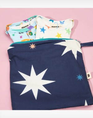 Mooui Τσάντα για άπλυτα Twinkling Stars