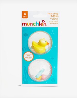 Munchkin Παιχνίδι Μπάνιου Float & Play Bubbles 2 τμχ. Παπάκι