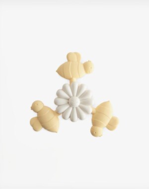 Mushie Παιχνίδι Spinner Με Βεντούζα Για Τοίχο Bee