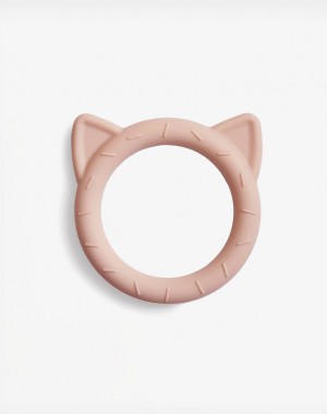 Mushie Μασητικό Ροζ Γάτα