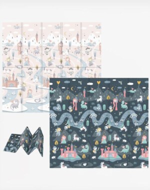 Nukido Αναδιπλούμενο Εκπαιδευτικό Χαλάκι Αφρού Fairytale 200 x 150εκ