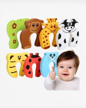 Ricokids Αφρώδη Στοπ Πόρτας & Συρταριών Χαρούμενα Ζωάκια 7τεμ.