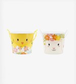 PartyDeco Πασχαλινά Καλαθάκια 2τμχ. 14 cm