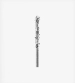 PartyDeco Ρόπαλο Πινιάτας Ασημί Holographic 40 cm