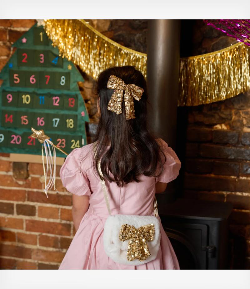 Rockahula Kids Κλιπ μαλλιών Bedazzle Sequin Bow - Image 2
