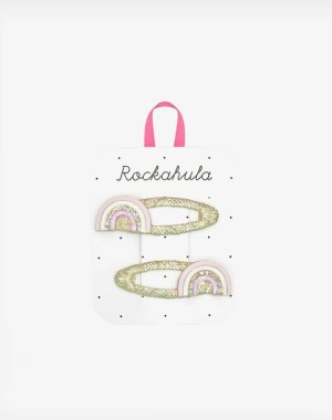 Rockahula Kids Κλιπ μαλλιών Enchanted Rainbow Clips