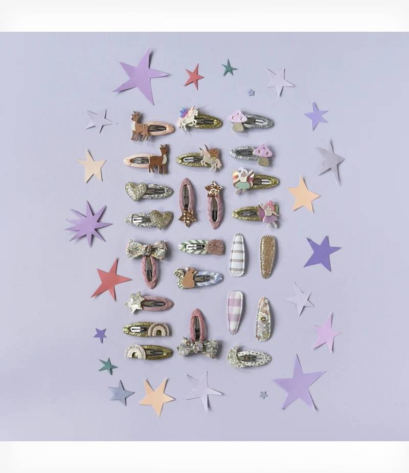 Rockahula Kids Κλιπ μαλλιών Fairytale Floral Twisty Bow - Image 2