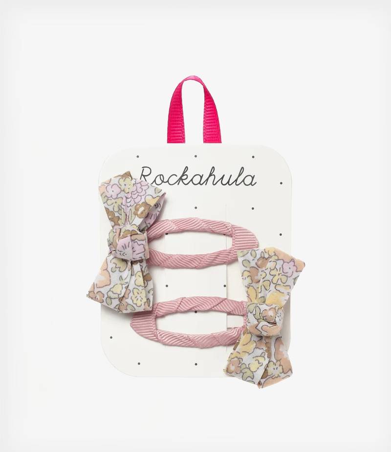 Rockahula Kids Κλιπ μαλλιών Fairytale Floral Twisty Bow
