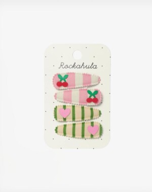 Rockahula Kids Κλιπ μαλλιών Cherry Kiss Fabric