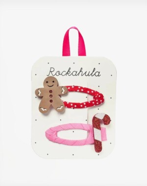 Rockahula Kids Κλιπ μαλλιών Jolly Gingerbread Man