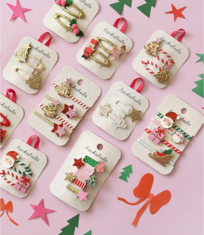 Rockahula Kids Κλιπ μαλλιών Merry Santa - Image 3