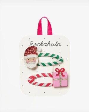 Rockahula Kids Κλιπ μαλλιών Merry Santa