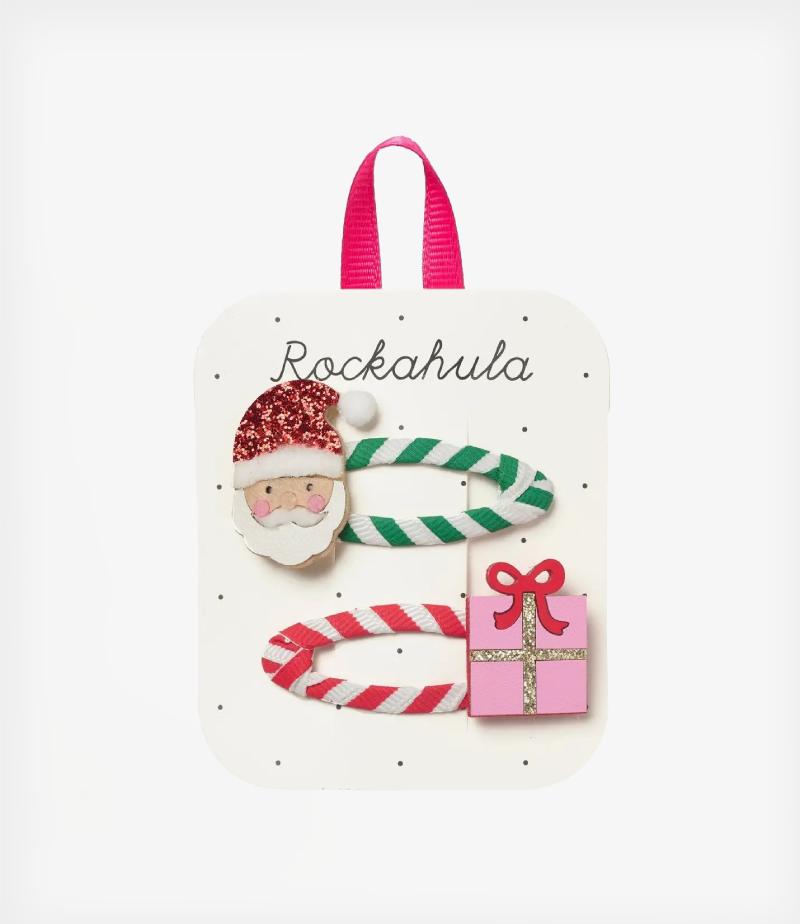 Rockahula Kids Κλιπ μαλλιών Merry Santa