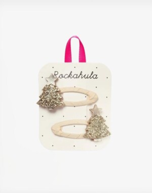 Rockahula Kids Κλιπ μαλλιών North Pole Christmas Tree