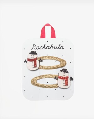 Rockahula Kids Κλιπ μαλλιών Snowman Glitter
