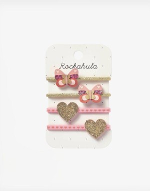 Rockahula Kids Λαστιχάκια Μαλλιών Patchwork Butterfly
