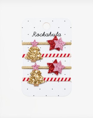 Rockahula Kids Λαστιχάκια Μαλλιών Stripy Christmas Tree