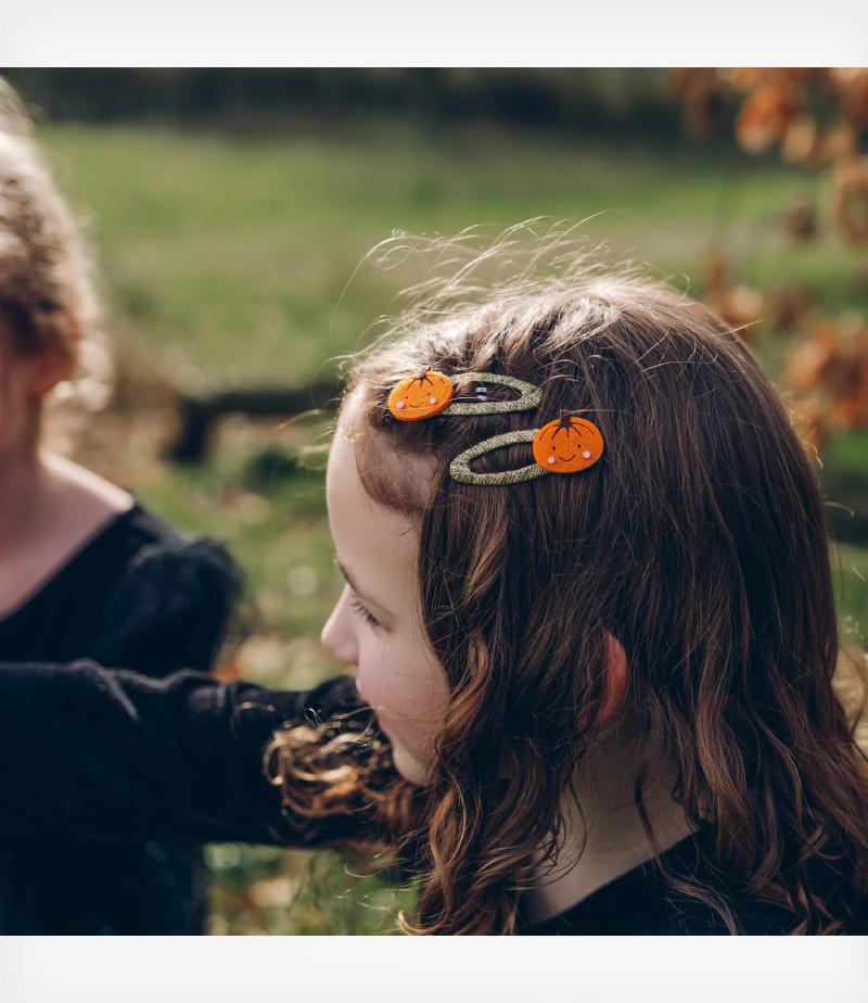 Rockahula Kids Κλιπ μαλλιών Little Pumpkin - Image 4