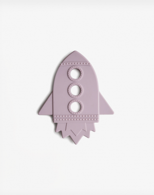 Mushie Μασητικό Rocket Teether Soft Lilac
