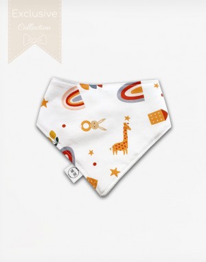Σαλιάρα Bandana Funky Bohemian White