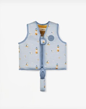 Saro Εκπαιδευτικό Γιλέκο Κολύμβησης Navy Hugs 1-3 Ετών